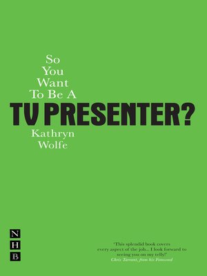 cover image of So You Want to Be a TV Presenter?
